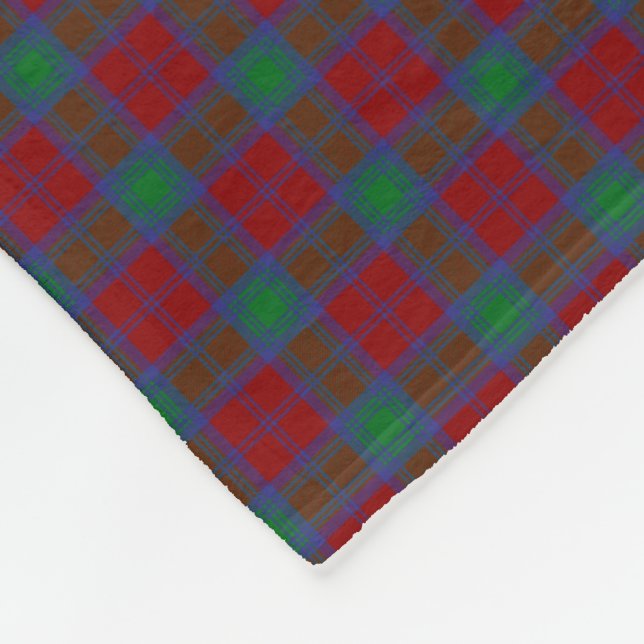 Couverture Polaire Tartan de Lindsay de clan (Coin)