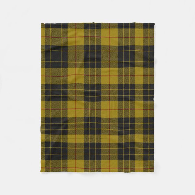 Couverture Polaire Tartan de MacLeod (Devant)