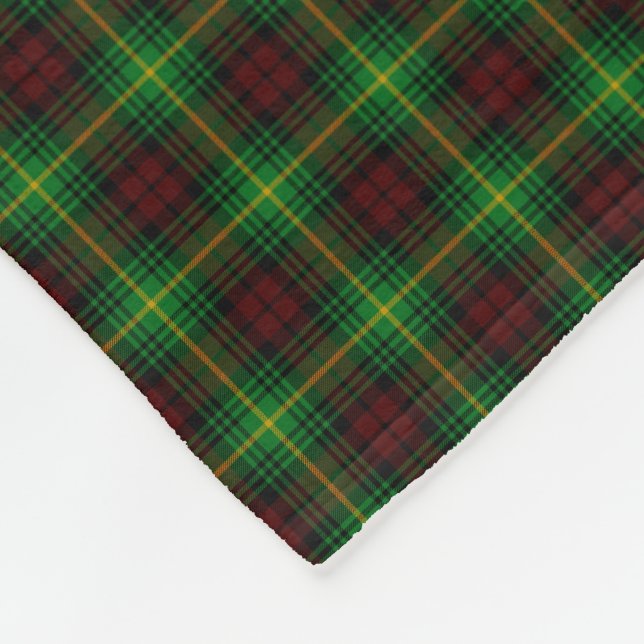 Couverture Polaire Tartan de Martin de clan (Coin)