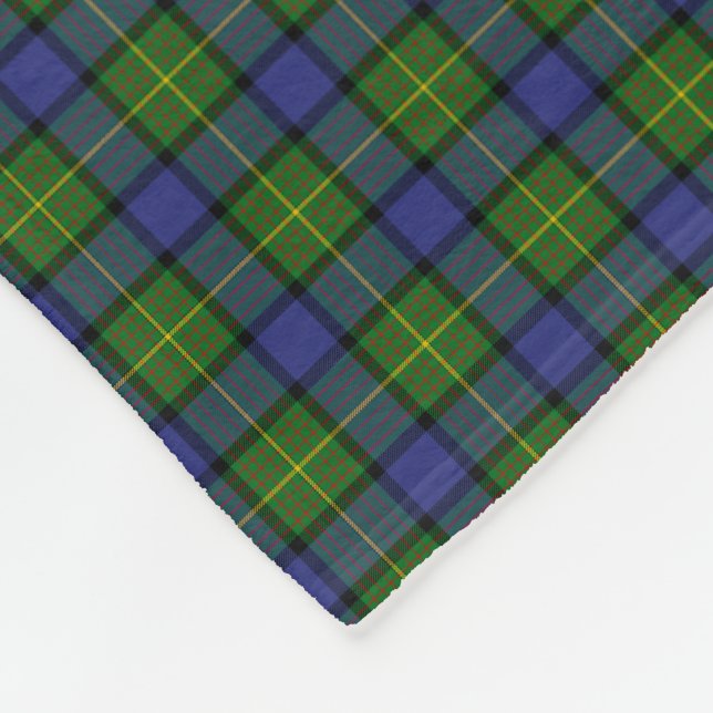 Couverture Polaire Tartan de Muir de clan (Coin)