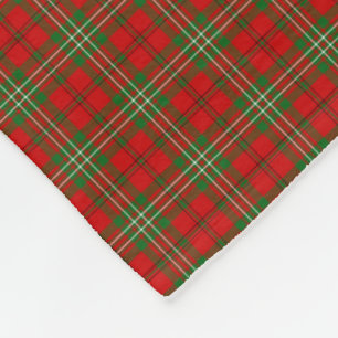 Couverture Polaire Tartan de Scott de clan