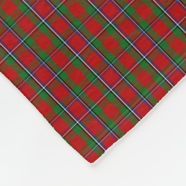 Couverture Polaire Tartan de Sinclair de clan (Coin)