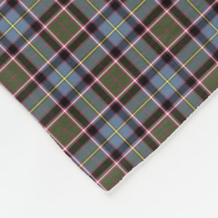 Couverture Polaire Tartan de Stirling et de secteur de Bannockburn
