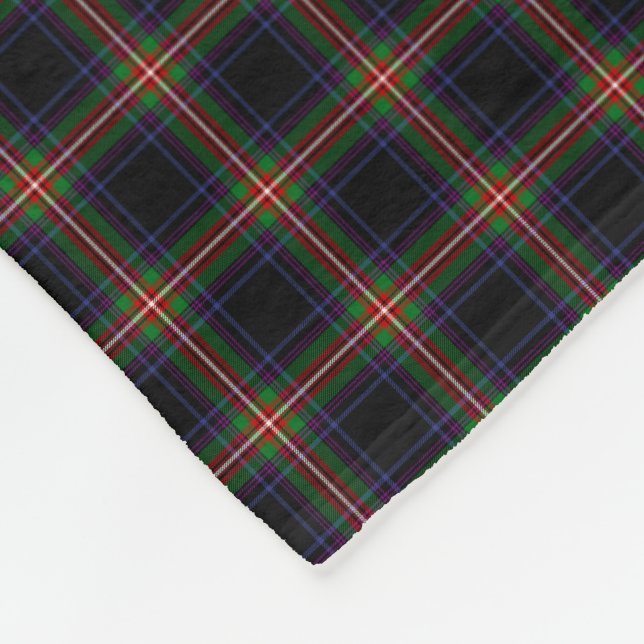 Couverture Polaire Tartan de watt de clan (Coin)