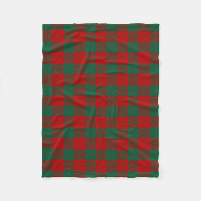 Couverture Polaire Tartan d'Erskine (Devant)