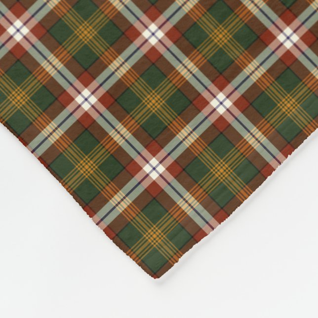 Couverture Polaire Tartan des Territoires du Nord-Ouest Canada (Coin)