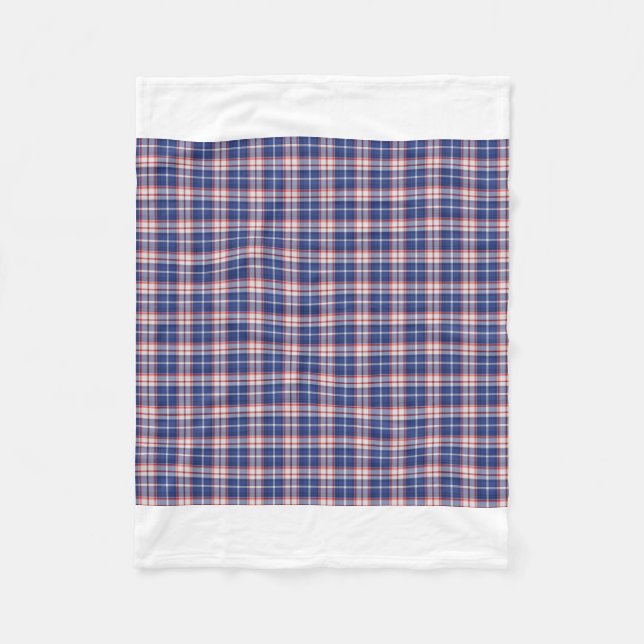 Couverture Polaire Tartan d'état de la Floride (Devant)