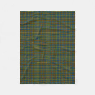 Couverture Polaire Tartan d'Irlandais de Kerry du comté
