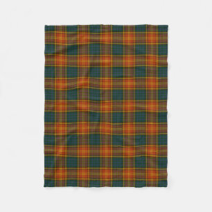 Couverture Polaire Tartan d'Irlandais de Roscommon du comté