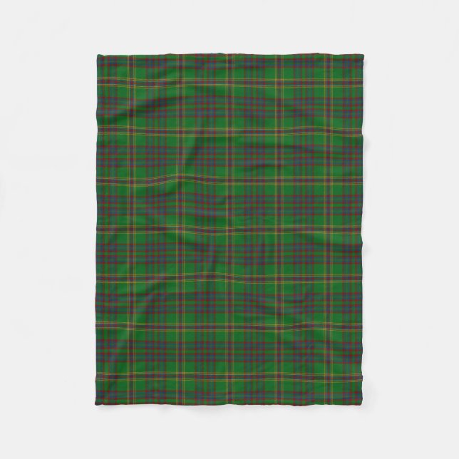 Couverture Polaire Tartan d'Irlandais de Westmeath du comté (Devant)
