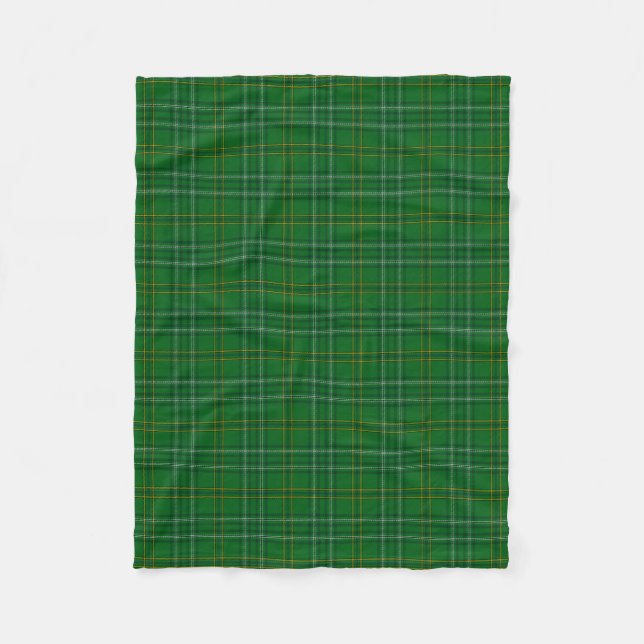 Couverture Polaire Tartan d'Irlandais de Wexford du comté (Devant)