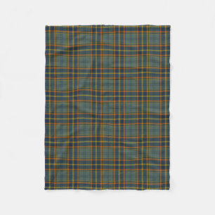 Couverture Polaire Tartan d'Irlandais du comté d'Antrim