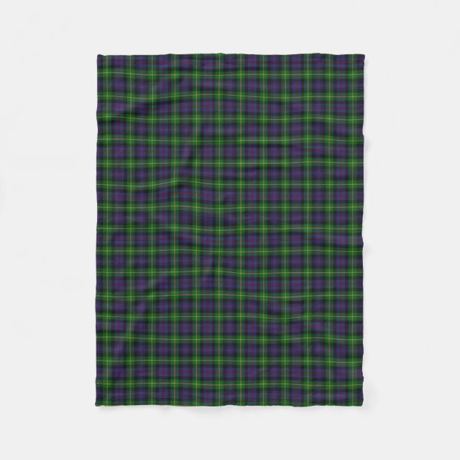 Couverture Polaire Tartan écossais de classique de Farquharson de (Devant)