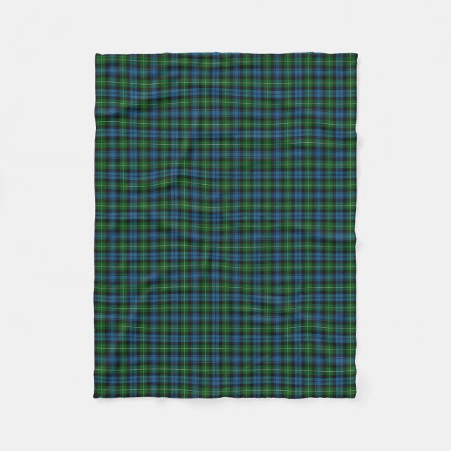 Couverture Polaire Tartan écossais de classique de Lamont de clan (Devant)