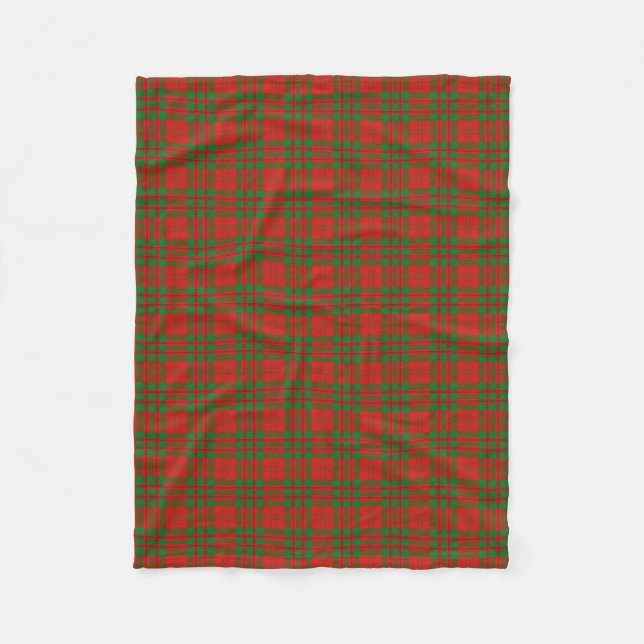 Couverture Polaire Tartan écossais de classique de Livingstone de (Devant)