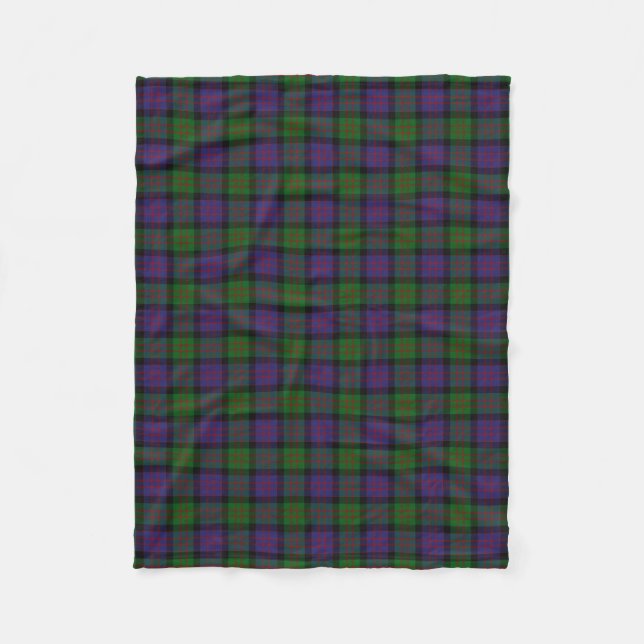 Couverture Polaire Tartan écossais de classique de MacDonald Donald (Devant)