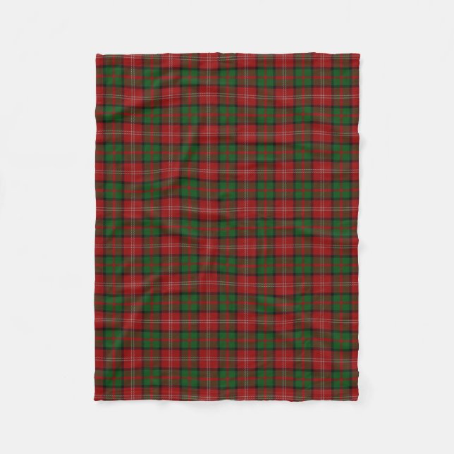 Couverture Polaire Tartan écossais de classique de Nisbet Nesbitt de (Devant)