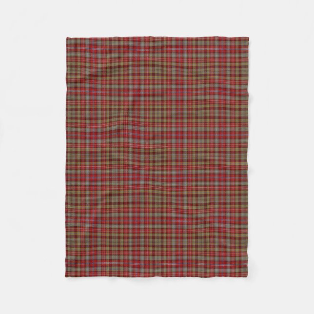 Couverture Polaire Tartan écossais de classique d'Ogilvie Ogilvy de (Devant)