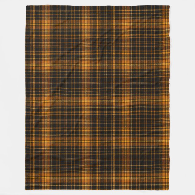 Couverture Polaire Tartan Étrangers et Pèlerins (Devant)