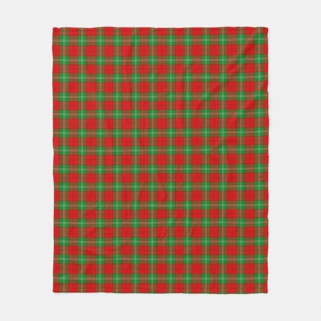Couverture Polaire Tartan Lennox (Devant)