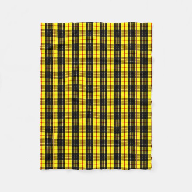 Couverture Polaire Tartan Lewis de MacLeod (Devant)