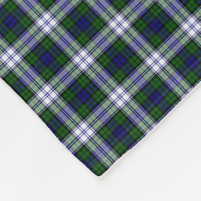 Couverture Polaire Tartan noir de mode de montre (Coin)