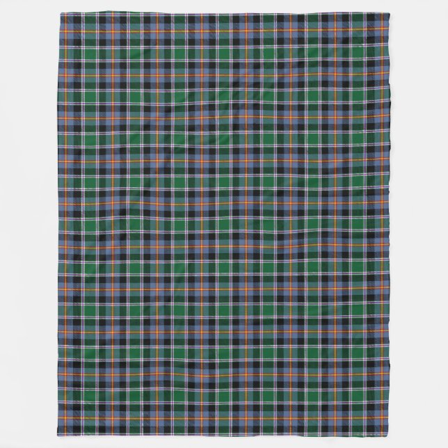 Couverture Polaire Tartan officiel de l'État du Colorado (Devant)