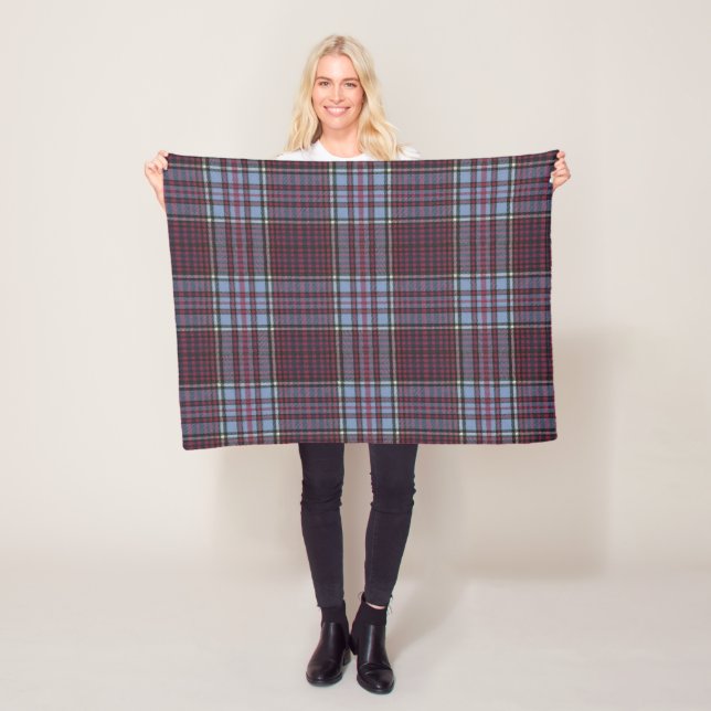 Couverture Polaire Tartan original de l'Aviation royale du Canada (En situation)