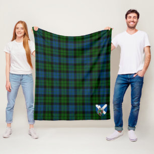Couverture Polaire Tartan Plaid de Scotts MacKie