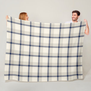 Couverture Polaire Tartan Plaid - Scottish Seamless Motif 1