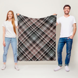 Couverture Polaire Tartan plat classique
