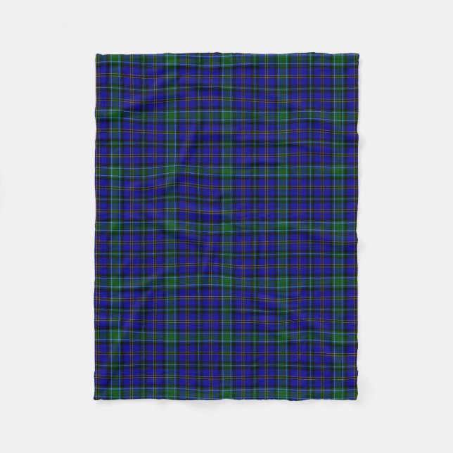 Couverture Polaire Tartan Tartan, Clan écossais (Devant)