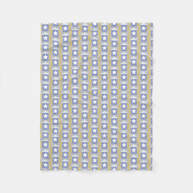 Couverture Polaire tasse sippy étoile bleue (Devant)