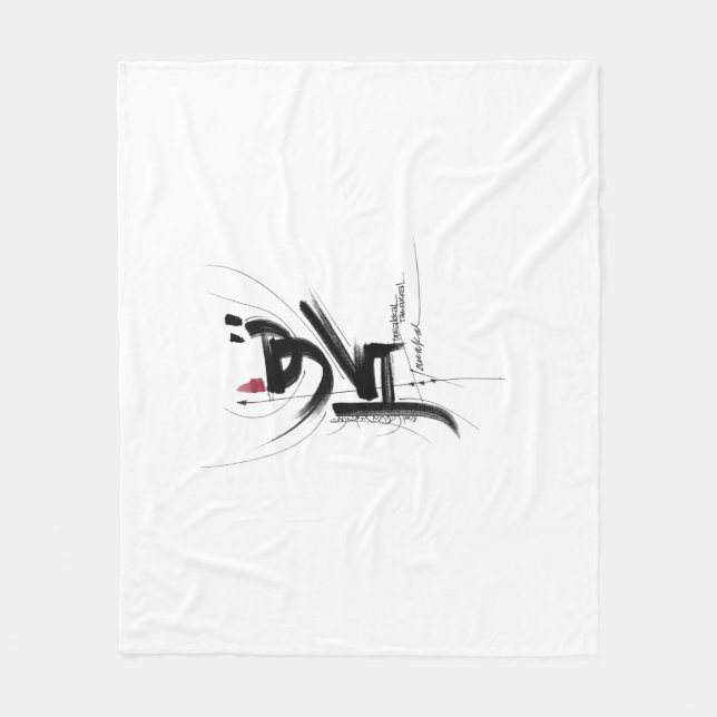 Couverture Polaire TAWAKKAL   croyez en Dieu (Devant)