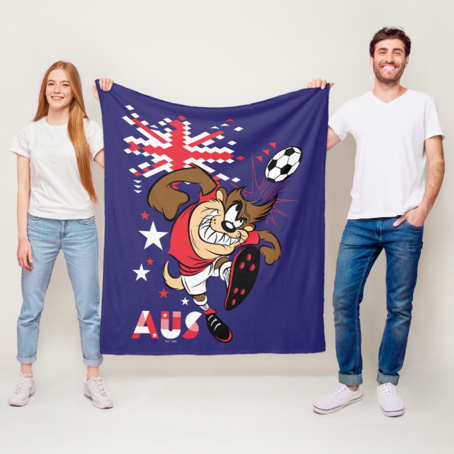 Couverture Polaire TAZ™ Team Australia Soccer Graphic (En situation)