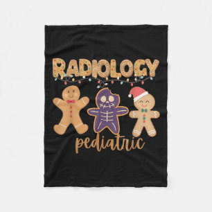 Couverture Polaire Technicien en radiologie Pédiatrique Noël Homme en