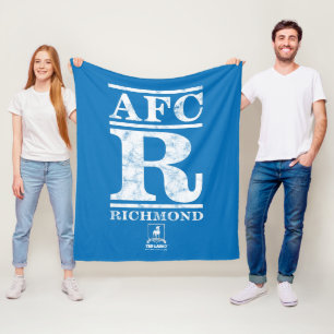 Couverture Polaire Ted Lasso AFC R Richmond Text Logo