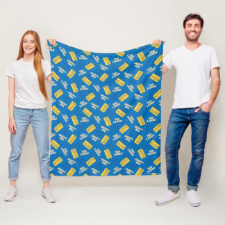 Couverture Polaire Ted Lasso | Croyez le Motif de signe et de balle