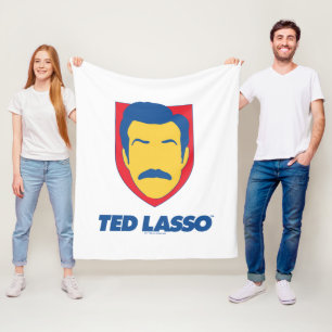 Couverture Polaire Ted Lasso   Icône face