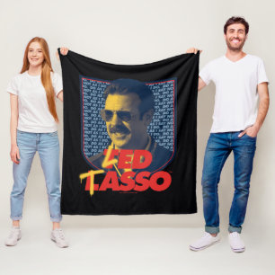 Couverture Polaire Ted Lasso   Insigne Led Tasso