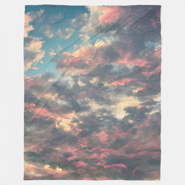 Couverture Polaire Teintes miel (Devant)
