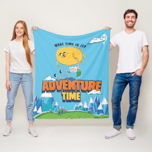 Couverture Polaire Temps d'aventure Jake Flottant Avec Finn