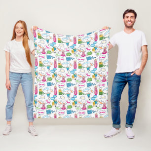 Couverture Polaire Temps d'aventure Motif d'appel de caractères