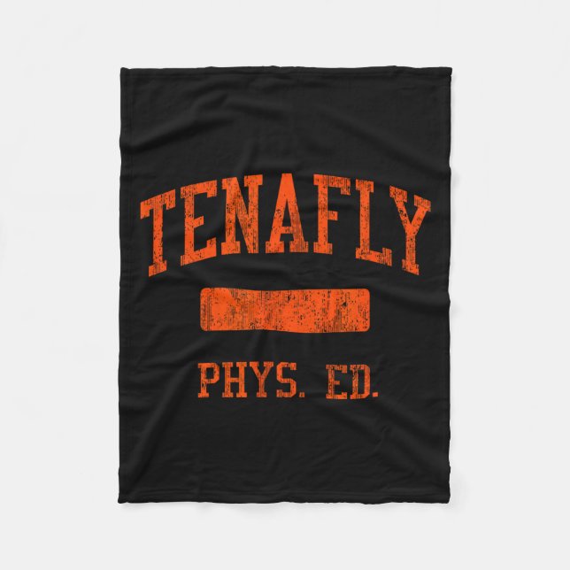 Couverture Polaire Tenafly High School Hs Tenafly Nj Phys Ed  (Devant)