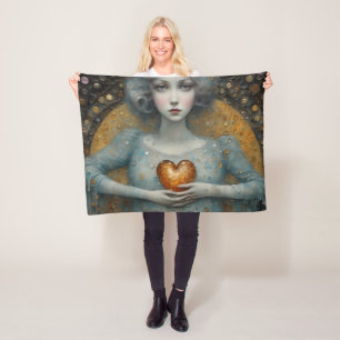 Couverture Polaire Tenir mon coeur dans mes mains