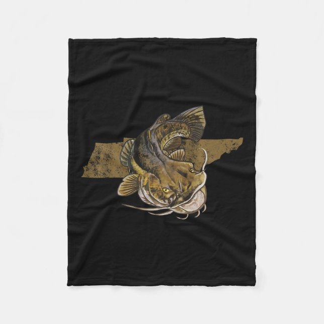 Couverture Polaire Tennessee Catfish Pêche Catfish (Devant)