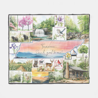 Couverture Polaire Tennessee Fleece Thailleur d'aquarelle