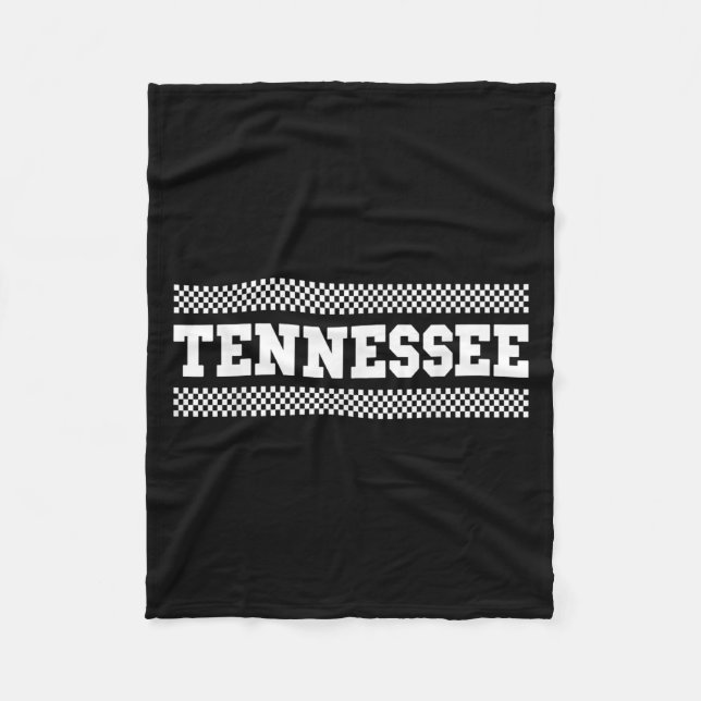 Couverture Polaire Tennessee Shirts. Tn Us College Font For Men Women (Devant)
