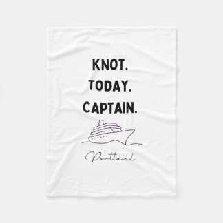 Couverture Polaire Tenue de capitaine de croisière Knot aujourd'hui P
