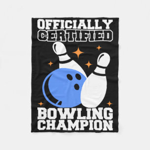 Couverture Polaire Tenue de joueur de quilles Bowling Byll Champion d